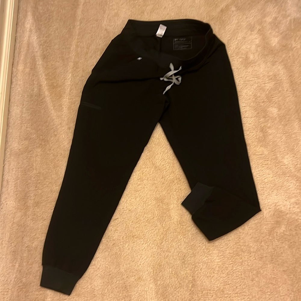 Figs scrub pants black